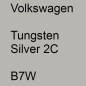 Preview: Volkswagen, Tungsten Silver 2C, B7W.